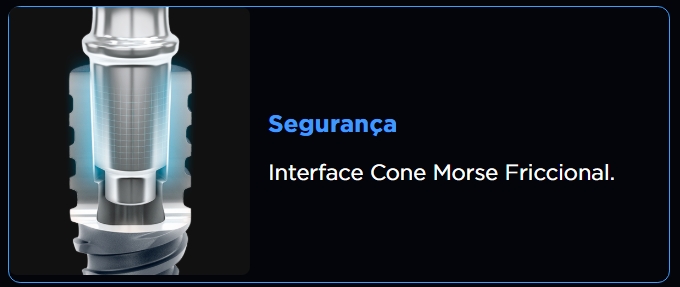 Interface Cone Morse Friccional — Arcsys